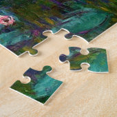 Monet Nympheas Wasser-Lilien-Puzzlespiel Puzzle (Seite)