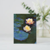 Monet - Nympheas, Water Lilies, Postkarte (Stehend Vorderseite)
