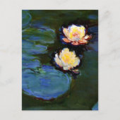Monet - Nympheas, Water Lilies, Postkarte (Vorderseite)