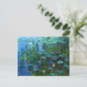 Monet Nympheas Water Lilies Postkarte (Stehend Vorderseite)