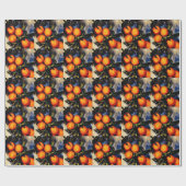 Monet - Orange Branch Bearing Frucht Geschenkpapier (Flach)
