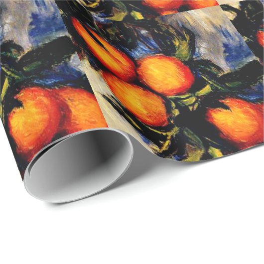 Monet - Orange Branch Bearing Frucht Geschenkpapier (Rolleneckpunkt)