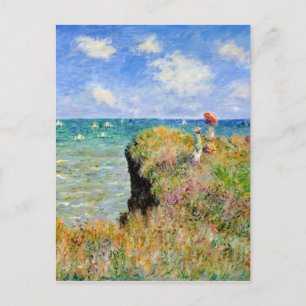 Monet Painting Postkarte