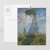 Monet Painting Postkarte (Vorne/Hinten)