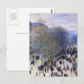 Monet Painting Postkarte (Vorne/Hinten)
