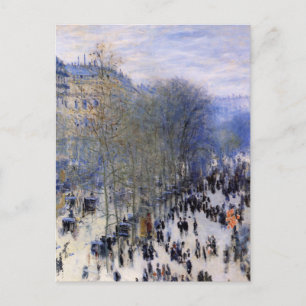 Monet Painting Postkarte