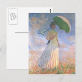 Monet Painting Postkarte (Vorne/Hinten)
