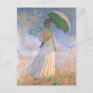 Monet Painting Postkarte