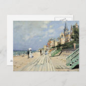 Monet Painting Postkarte (Vorne/Hinten)