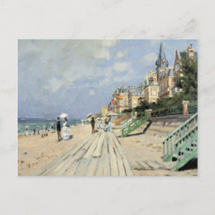 Monet Painting Postkarte