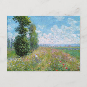 Monet Painting Postkarte