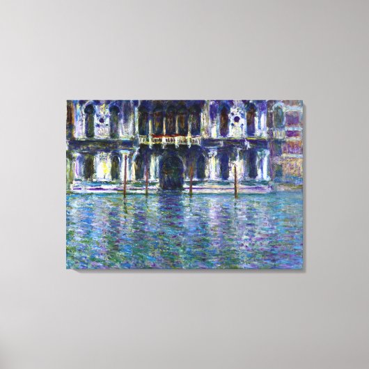 Monet - Palazzo Contarini, 1908 Leinwanddruck (Vorderseite)