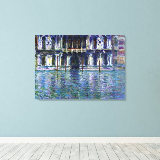 Monet - Palazzo Contarini, 1908 Leinwanddruck (Insitu (Holzboden))