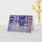Monet - Palazzo da Mula Karte (Gelbe Blume)
