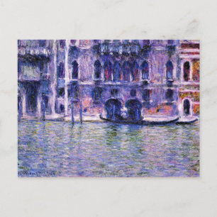 Monet - Palazzo da Mula Postkarte