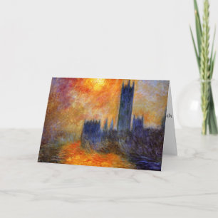 Monet - Parlament in der Sonne - Karte