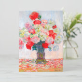 Monet Peonies Ankündigung (Stehend Vorderseite)