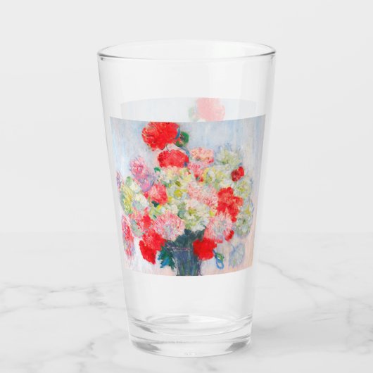 Monet Peonies Glas (Rückseite)