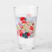Monet Peonies Glas (Vorderseite)