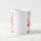 Monet Peonies Jumbo-Tasse (Vorderseite)