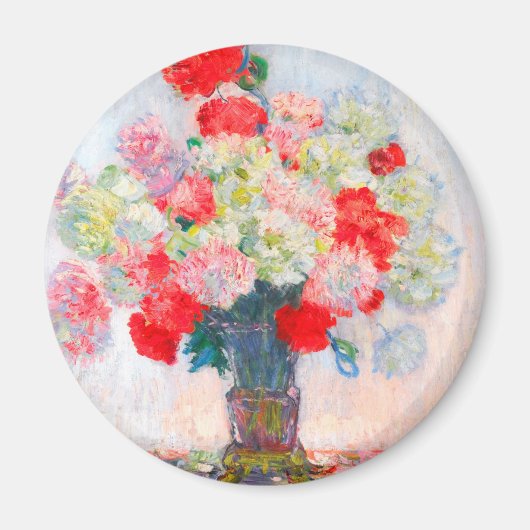 Monet Peonies Magnet (Vorne)