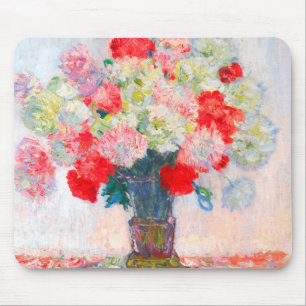 Monet Peonies Mousepad
