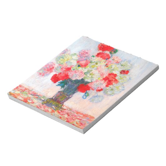 Monet Peonies Notizblock (Rotiert)