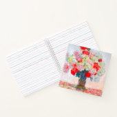 Monet Peonies Notizblock (Innenseite)