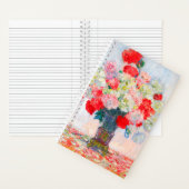 Monet Peonies Notizblock (Innen)