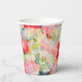 Monet Peonies Pappbecher (Links)