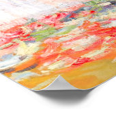 Monet Peonies Poster (Ecke)