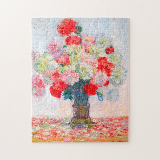 Monet Peonies Puzzle (Vertikal)