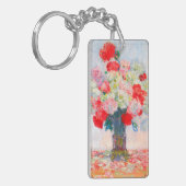 Monet Peonies Schlüsselanhänger (Vorderseite links)