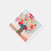 Monet Peonies Serviette (Ecke)