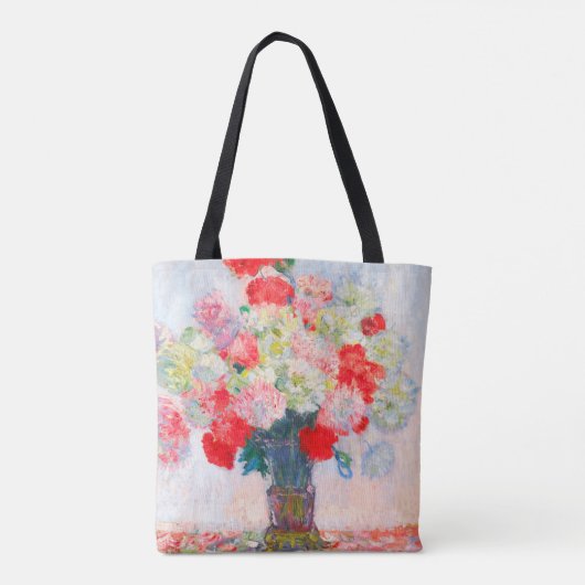 Monet Peonies Tasche (Rückseite)