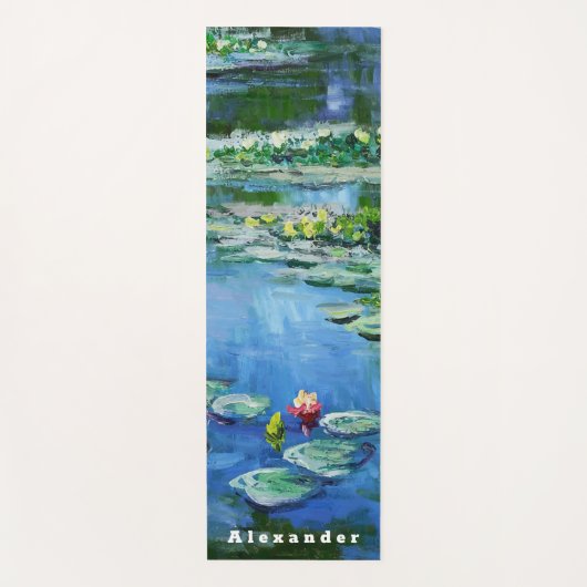 Monet Personalisieren Yogamatte (Vorderseite)