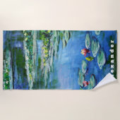 Monet Personalize Strandtuch (Vorderseite)