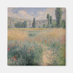 Monet Pfad auf der Insel Saint Martin, Vétheuil Magnet