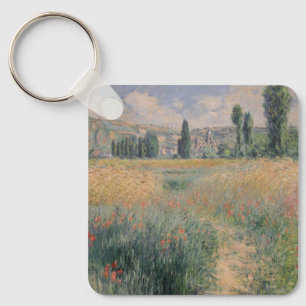 Monet Pfad auf der Insel Saint Martin, Vétheuil Schlüsselanhänger
