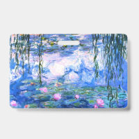Monet Pink Water Lilies