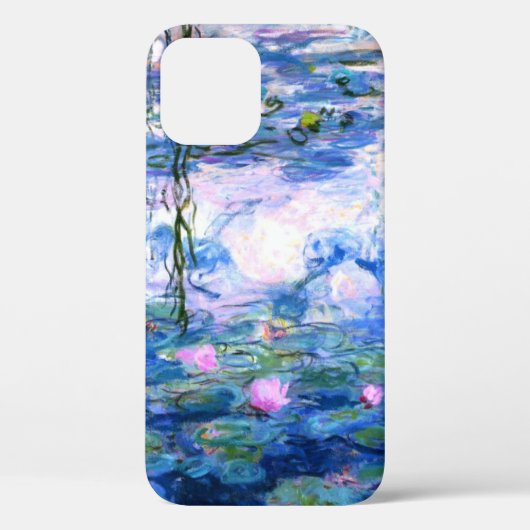 Monet Pink Water Lilies Case-Mate iPhone Hülle (Rückseite)