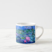 Monet Pink Water Lilies Espressotasse (Rechts)