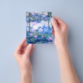 Monet Pink Water Lilies Flyer (Gruppe)
