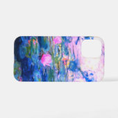 Monet Pink Water Lilies iPhone Hülle (Rückseite (Horizontal))