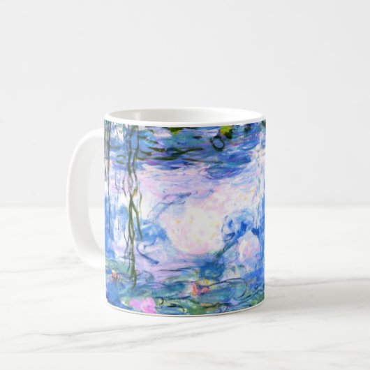 Monet Pink Water Lilies  Kaffeetasse (Vorderseite Links)