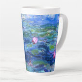 Monet Pink Water Lilies Milchtasse (Rechte Ecke)