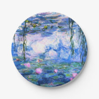 Monet Pink Water Lilies