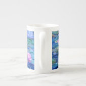 Monet Pink Water Lilies Porzellantasse (Rückseite)