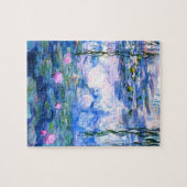 Monet Pink Water Lilies Puzzle (Horizontal)
