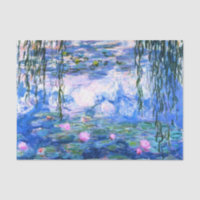 Monet Pink Water Lilies